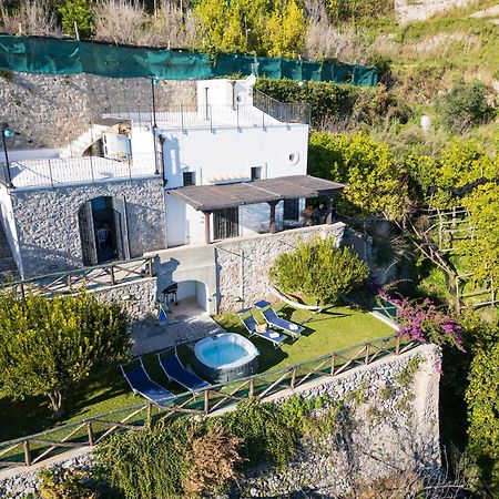 La Cascina - Villa Nenno Conca dei Marini Bagian luar foto