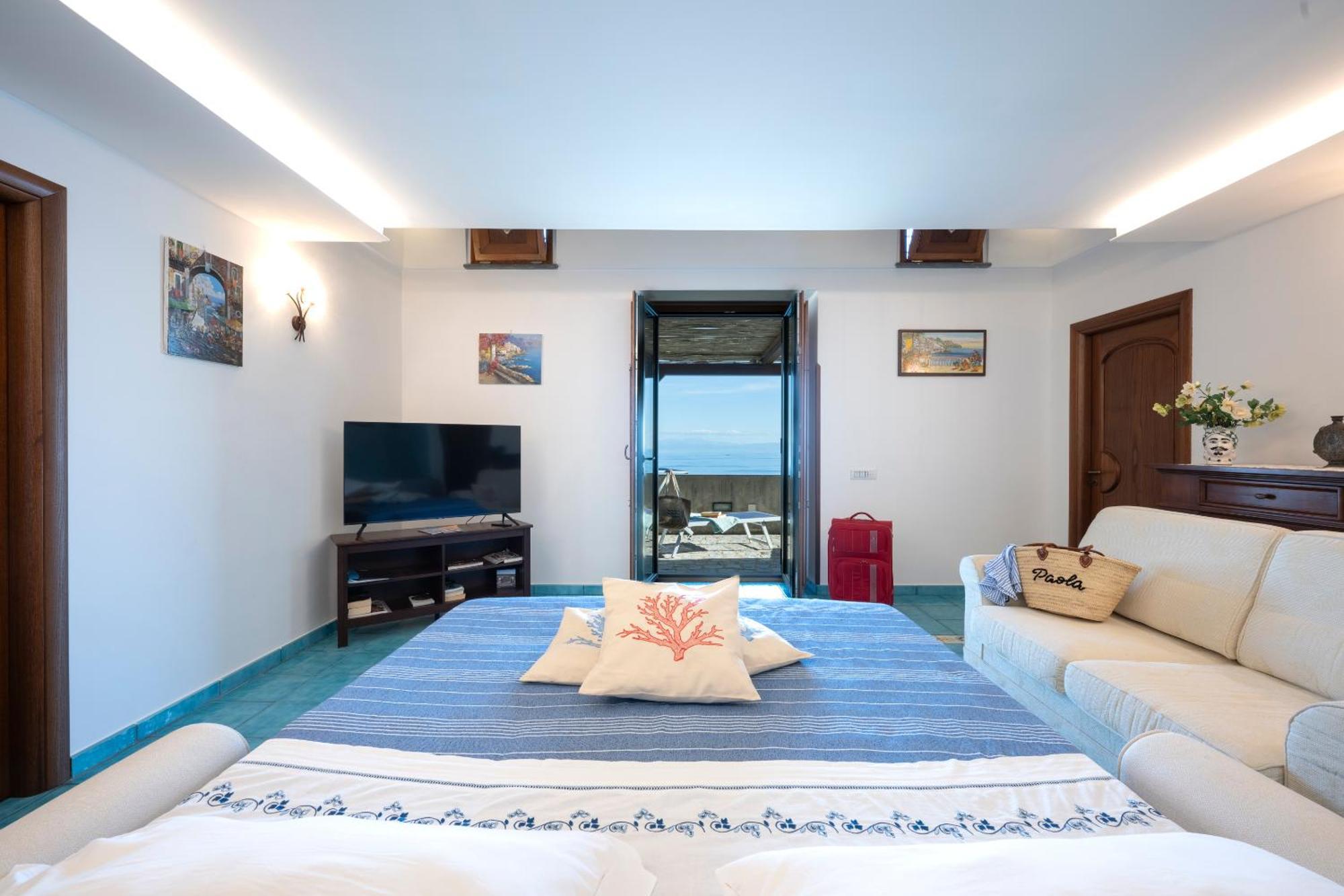 La Cascina - Villa Nenno Conca dei Marini Bagian luar foto