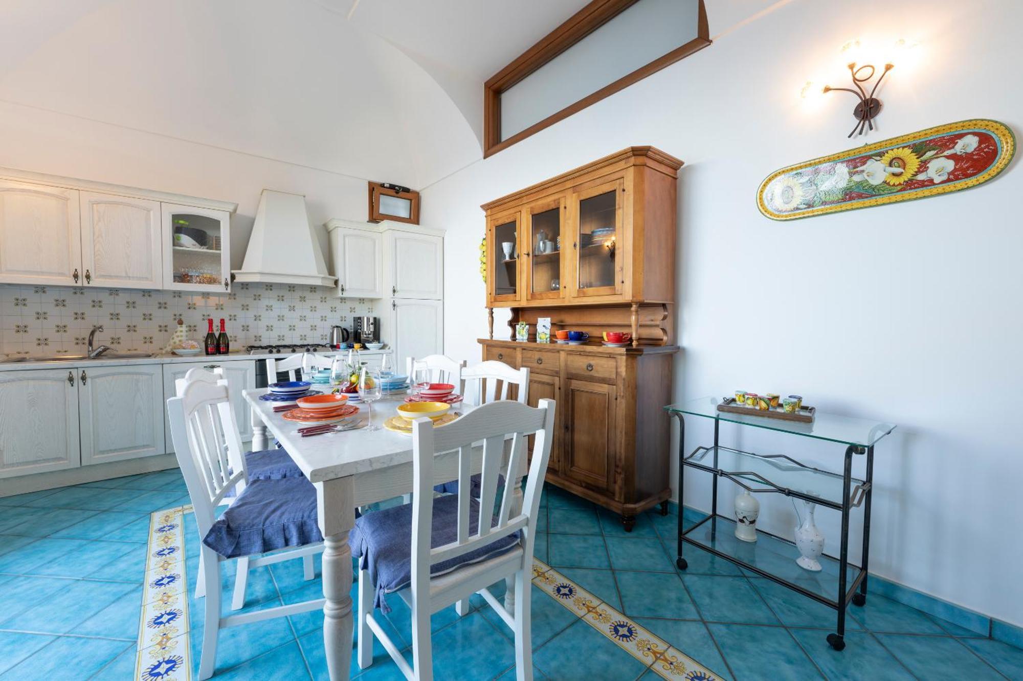 La Cascina - Villa Nenno Conca dei Marini Bagian luar foto