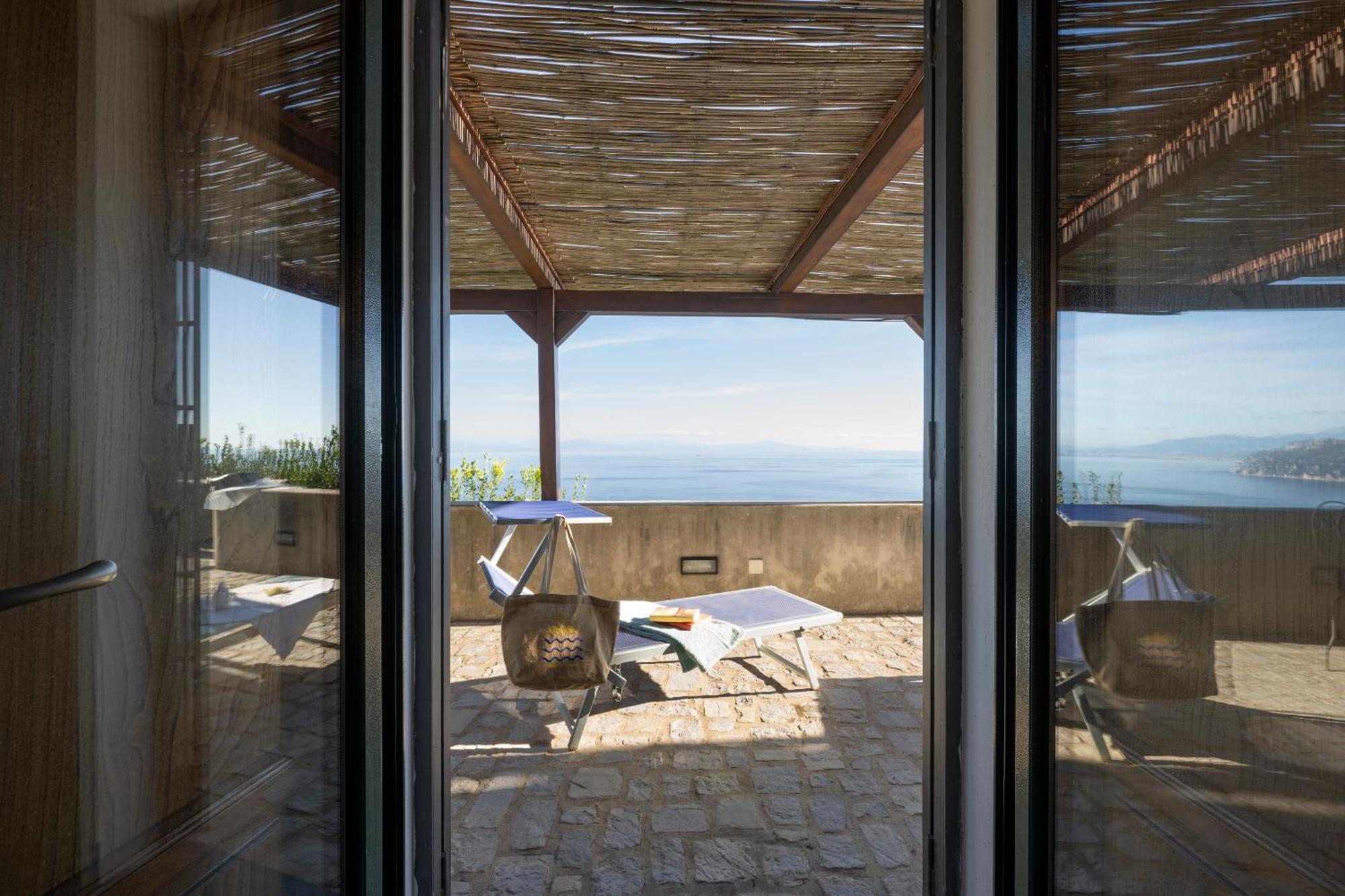 La Cascina - Villa Nenno Conca dei Marini Bagian luar foto