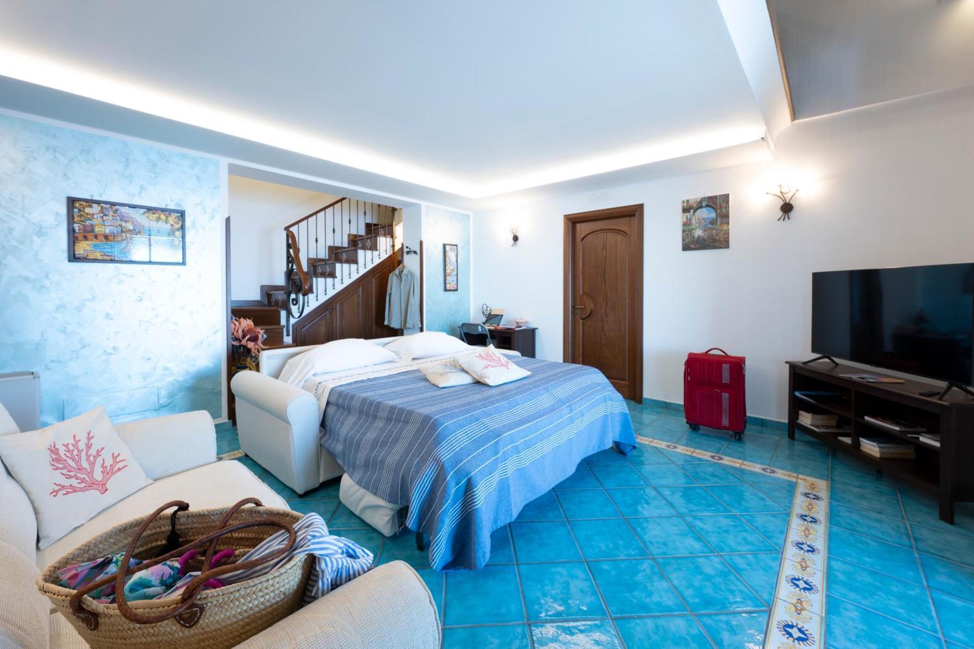 La Cascina - Villa Nenno Conca dei Marini Bagian luar foto